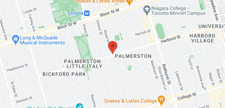 map of 292A HARBORD ST